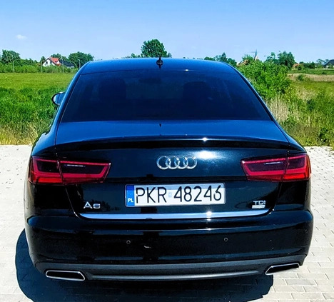 Audi A6 cena 59900 przebieg: 240093, rok produkcji 2015 z Ełk małe 379